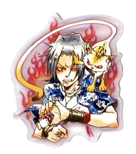獄寺隼人 アクリルバッジ- 獄寺隼人 アクリルバッジ-