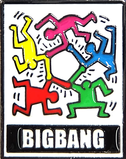 BIGBANG 公式 ピンバッジ Keith Haring