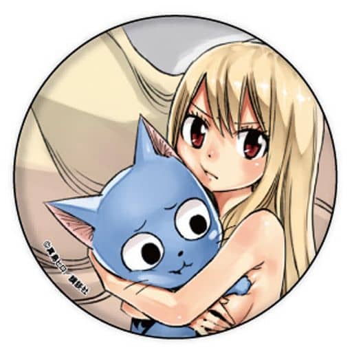 ルーシィ・ハートフィリア&ハッピー 「FAIRY TAIL -フェアリーテイル- 缶バッジ 01」 ルーシィ・ハートフィリア&ハッピー 「FAIRY TAIL -フェアリーテイル- 缶バッジ 01」