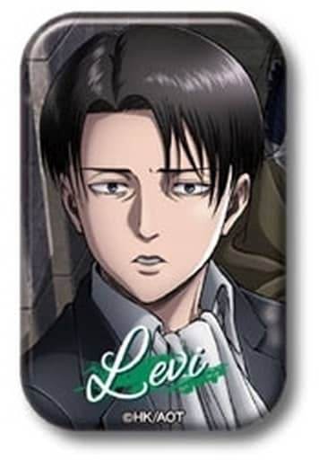 リヴァイ(目線正面) 「進撃の巨人 まるかくカンバッジ2」 リヴァイ(目線正面) 「進撃の巨人 まるかくカンバッジ2」