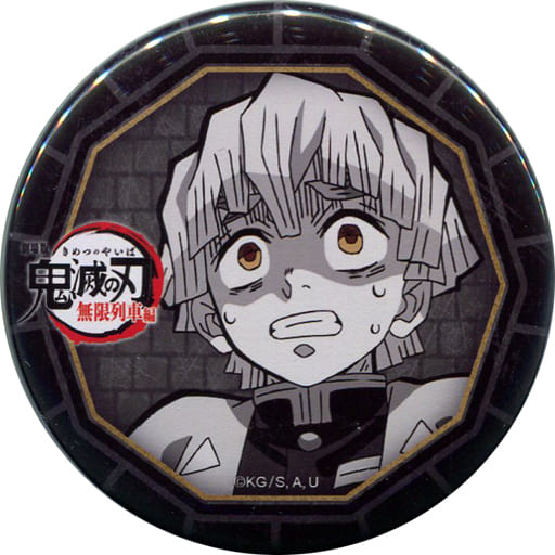 駿河屋 - 【買取】我妻善逸(等身) 57mm缶バッジ 「劇場版 鬼滅の刃