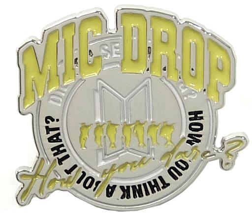 駿河屋 -<中古>BTS(防弾少年団) ピンバッジ(MIC DROP) 「BTS POP-UP ...