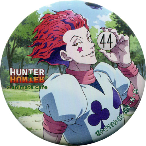 ヒソカ(等身) 「HUNTER×HUNTER×animatecafe ハンター試験編 トレーディング缶バッジ」 ヒソカ(等身) 「HUNTER×HUNTER×animatecafe ハンター試験編 トレーディング缶バッジ」