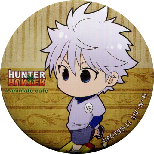 希少品　HUNTER×HUNTER 缶バッジ　キルア　ハンター試験