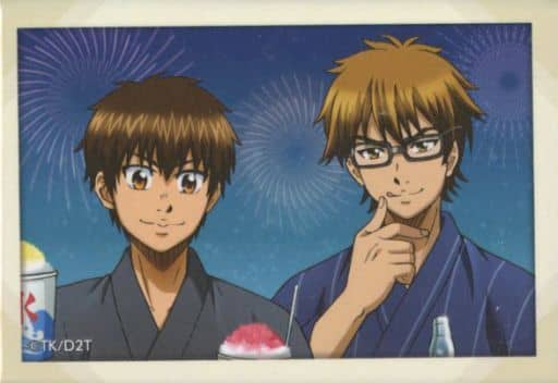 駿河屋 -<中古>沢村栄純&御幸一也 夏祭りの思い出写真缶バッジ 「くじ