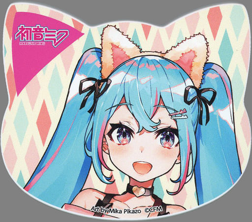 初音ミク ねこ型マグネットバッジ 「初音ミク×ナンジャタウン 2020」 Nyanyanyanyanyanyanya!ガラポン B賞 初音ミク ねこ型マグネットバッジ 「初音ミク×ナンジャタウン 2020」 Nyanyanyanyanyanyanya!ガラポン B賞