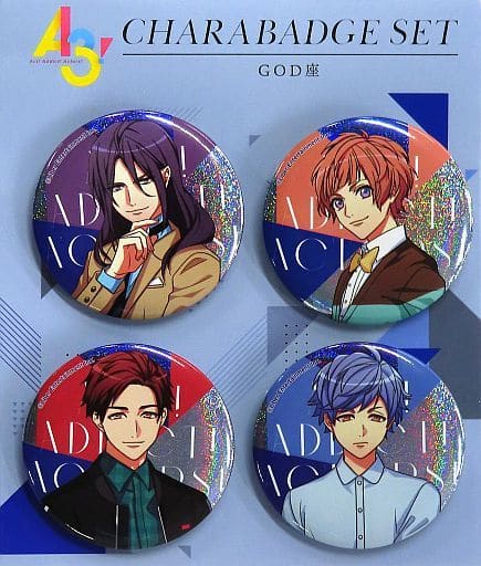 駿河屋 - 【買取】集合 キャラバッジセット GOD座 「A3!(エースリー