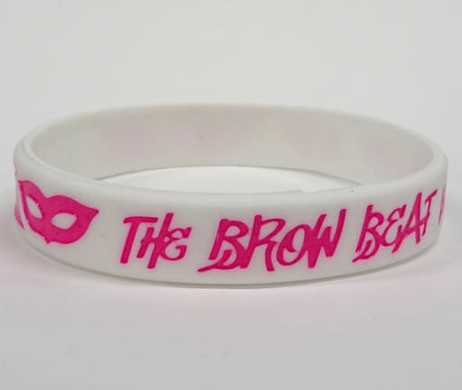 駿河屋 - 【買取】The Brow Beat ラバーバンド(ホワイト×ピンク) 「The
