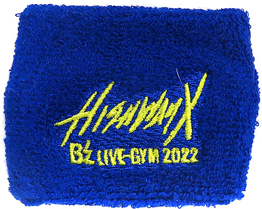 駿河屋 -<中古>B'z リストバンド(ブルー) 「B'z LIVE-GYM 2022