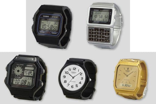 駿河屋 -<中古>全5種セット 「CASIO ウォッチリングコレクション