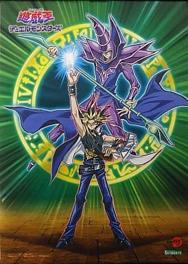 非売品 遊戯王 闇遊戯&ブラック・マジシャン 描き下ろし B2
