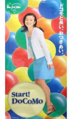 駿河屋 -<中古>鈴木京香(背景:風船) 販促タペストリー NTT ドコモ