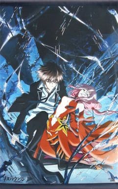駿河屋 買取 桜満集 楪いのり B2アニメ描き下ろしイラストタペストリー Blu Ray Dvd ギルティクラウン 完全生産限定版 とらのあな全巻連動購入特典 タペストリー
