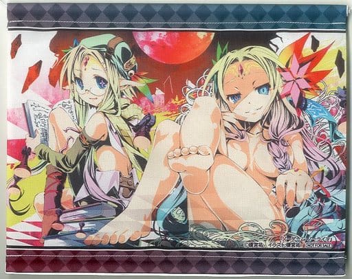 駿河屋 中古 ニーナ クライヴ シンク ニルヴァレン ミニタペストリー ノーゲーム ノーライフ アニメイトブックフェア17 ポイント交換景品 タペストリー