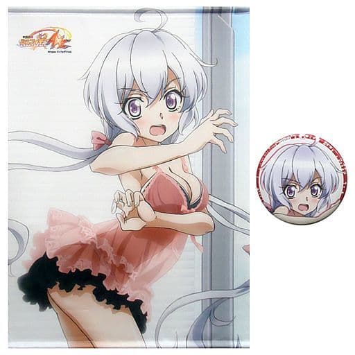駿河屋 -<中古>雪音クリス 描き下ろしB2タペストリー(缶バッジ付) 「戦