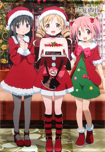 魔法少女まどか☆マギカ B2タペストリー 暁美ほむら&巴マミ&鹿目まどか