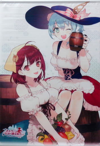 ネルケ&ソフィー(type.ネルケ) 2018 ガスト B2タペストリー 「ネルケと伝説の錬金術士たち ~新たな大地のアトリエ~」 東京ゲームショウ2018グッズ ネルケ&ソフィー(type.ネルケ) 2018 ガスト B2タペストリー 「ネルケと伝説の錬金術士たち ~新たな大地のアトリエ~」 東京ゲームショウ2018グッズ