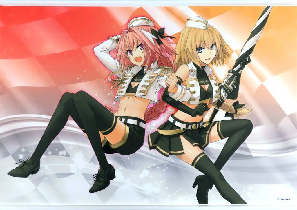限定品新品 ジャンヌ・ダルク&アストルフォ TYPE-MOON Racing verの