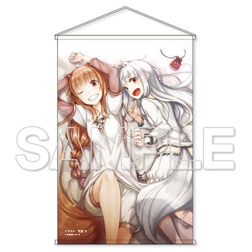 駿河屋 -<新品/中古>ホロ&ミューリ HDタペストリー(B2) 「狼と香辛料