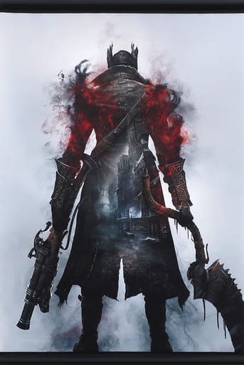 Bloodborne ブラッドボーン/ オーメン Bタペストリー販売豆魚雷 - その他
