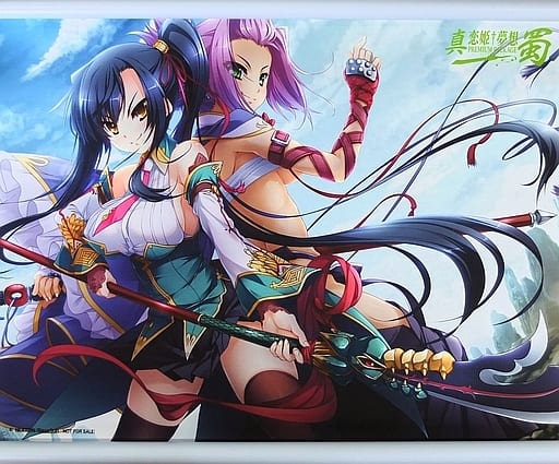 駿河屋 中古 関羽 愛紗 張遼 霞 オリジナルa4タペストリー Pcソフト 真 恋姫 夢想 プレミアムパッケージ 蜀 駿河屋購入特典 タペストリー