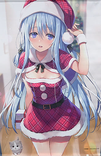 駿河屋 - 【買取】椎名ひより WスエードB2タペストリー クリスマスver