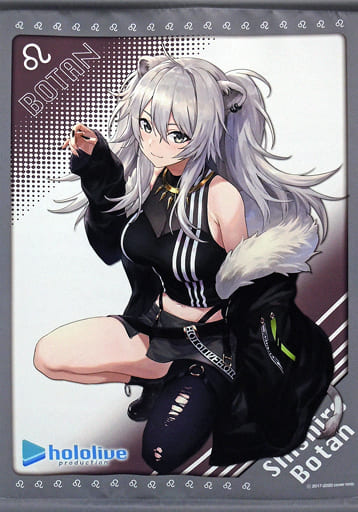 駿河屋 -<中古>獅白ぼたん B2タペストリー 「バーチャルYouTuber