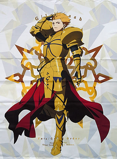 駿河屋 -<中古>ギルガメッシュ 100cmタペストリー 「Fate/Grand Order