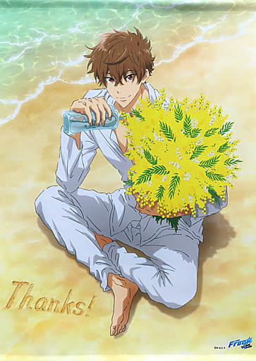 新発売】 ハイスピード Free! birthday 桐嶋夏也 タペストリー