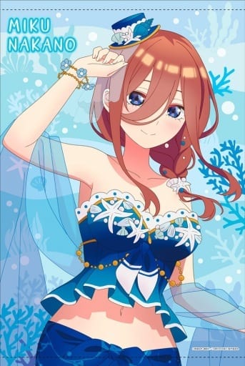 駿河屋 -<新品/中古>3.中野三玖 描き下ろしB2タペストリー 「五等分の 駿河屋 -<新品/中古>3.中野三玖 描き下ろしB2タペストリー 「五等分の