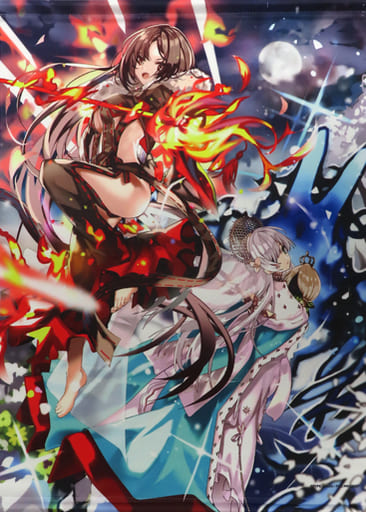 虞美人&アナスタシア 茨乃描き下ろしバトルイメージイラストB2タペストリー 「Fate/Grand Order」 AnimeJapan 2020グッズ 虞美人&アナスタシア 茨乃描き下ろしバトルイメージイラストB2タペストリー 「Fate/Grand Order」 AnimeJapan 2020グッズ