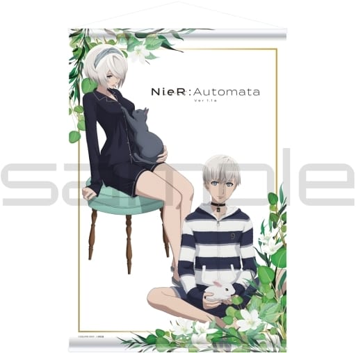 ラスト NieR:Automata ニーアオートマタ B2タペストリー 2B