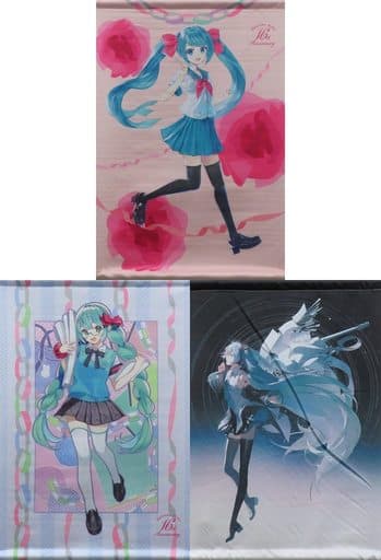 駿河屋 -<中古>全3種セット プレミアムタペストリー“初音ミク 16th 駿河屋 -<中古>全3種セット プレミアムタペストリー“初音ミク 16th