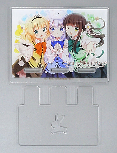駿河屋 中古 シャロ チノ 千夜 アクリルスマホスタンドf ご注文はうさぎですか その他 駿河屋 中古 シャロ チノ 千夜 アクリルスマホスタンドf ご注文はうさぎですか その他