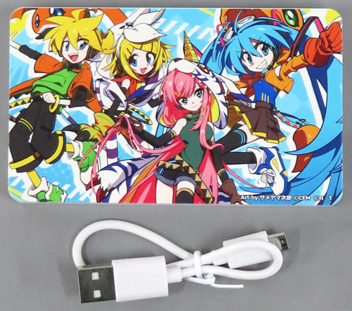 【バラ売り不可】初音ミク　デジモンアドベンチャー モバイルバッテリー　4個セット