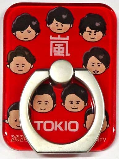 TOKIO嵐 スマホリング 缶バッジ