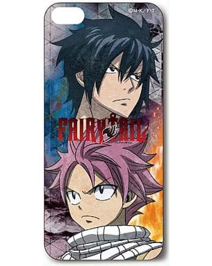 駿河屋 新品 中古 A ナツ グレイ Iphone5 5sクリアポッティングステッカー Fairy Tail フェアリーテイル その他