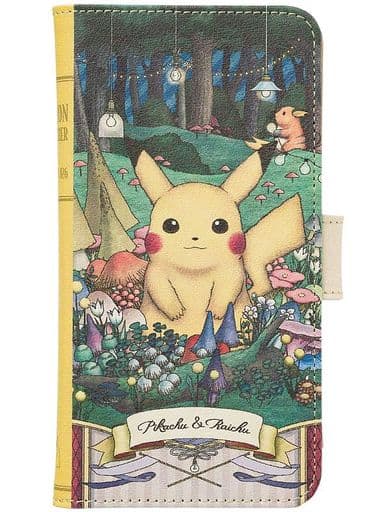 ピカチュウ＆ライチュウ マルチスマホカバー ポケモン博士の観察手帳 「ポケットモンスター」 ポケモンセンター限定