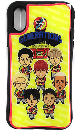 駿河屋 -<中古>GENERATIONS スマホケース(iPhone X/XS) ツアーTシャツ ...