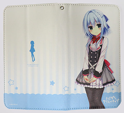 ハミダシクリエイティブ 手帳型スマホカバー 常磐華乃 まどそふと 新品
