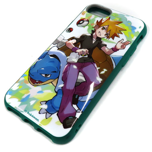 ポケモン IIIIfi+ for iPhoneケース グリーン&カメックス箱から出して