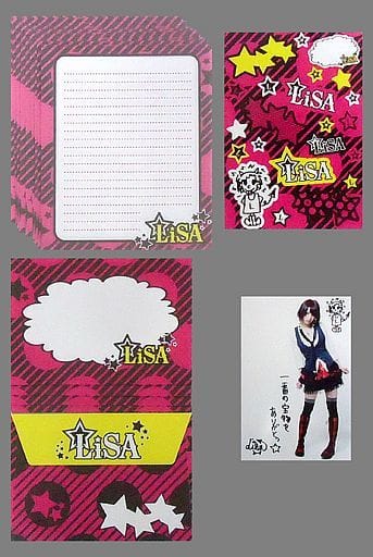 駿河屋 中古 Lisa専用ラブレターセット メッセージカード1種付き Girls Dead Monster Starring Lisa Tour 10 Keep The Angel Beats 紙製品その他 駿河屋 中古 Lisa専用ラブレターセット メッセージカード1種付き Girls Dead Monster Starring Lisa Tour 10 Keep The Angel Beats 紙製品その他