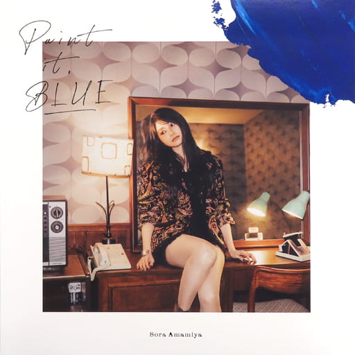 駿河屋 -<中古>雨宮天 オリジナルLPジャケット 「CD Paint it .BLUE