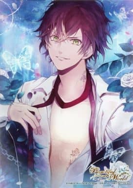 駿河屋 中古 Diabolik Lovers 逆巻アヤト 描きおろしイラスト オリジナル2l判ブロマイド Cd Rejet Sound Collection Beautiful World アニメイト特典 キャラクターカード