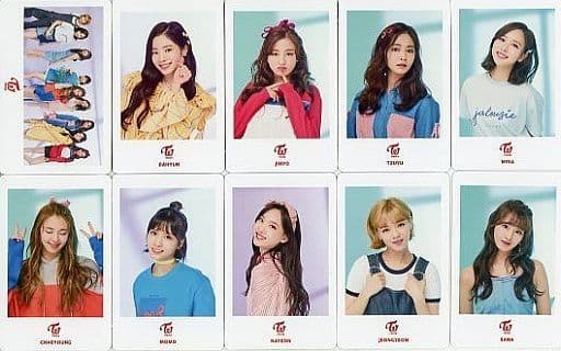 駿河屋 -<中古>TWICE フォトカードセット(10枚組) 「TWICE JAPAN 2nd