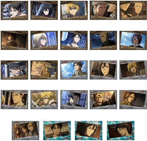 駿河屋 -<中古>全24種セット 「進撃の巨人 トレーディングブロマイド2