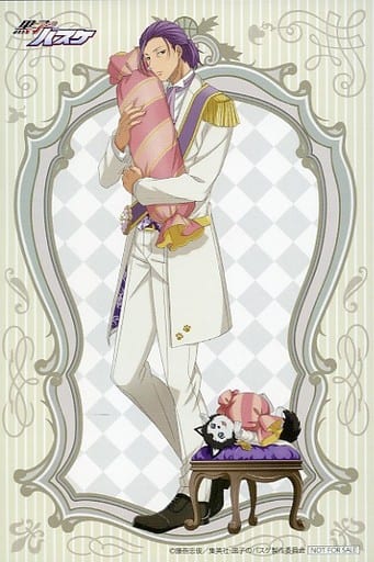 紫原敦&テツヤ2号 イラストシート 「黒子のバスケ×ナンジャタウン White Suit Collection Ver.Murasakibara」 ドリンク注文特典 紫原敦&テツヤ2号 イラストシート 「黒子のバスケ×ナンジャタウン White Suit Collection Ver.Murasakibara」 ドリンク注文特典