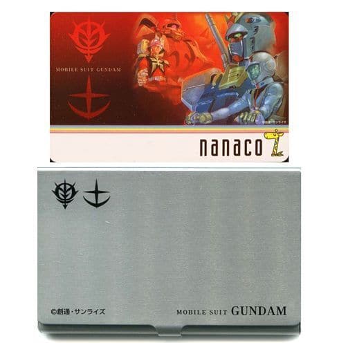 【入手困難・新品】機動戦士ガンダム　nanacoカード　カードケースTYPE-A