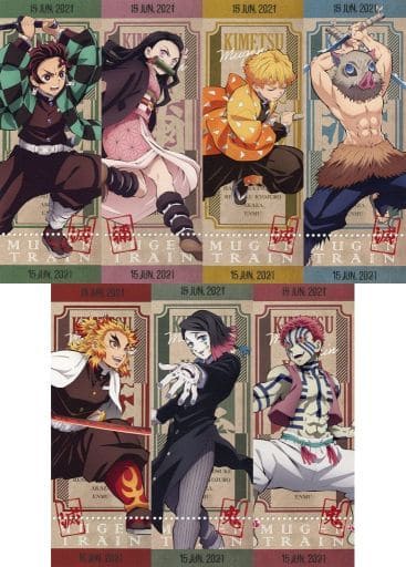 駿河屋 中古 全7種セット チケット風カード 劇場版 鬼滅の刃 無限列車編 Blu Ray Dvd 発売記念フェア In アニメイト 対象商品購入特典 第1弾 キャラクターカード 駿河屋 中古 全7種セット チケット風カード 劇場版 鬼滅の刃 無限列車編 Blu Ray Dvd 発売記念フェア In アニメイト 対象商品購入特典 第1弾 キャラクターカード