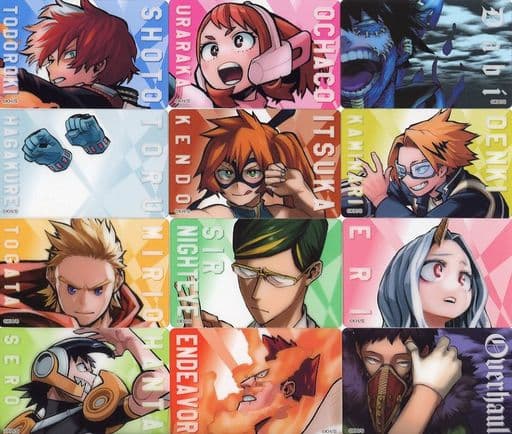 group.C クリアカード12枚セット 「僕のヒーローアカデミア展 DRAWING SMASH」 group.C クリアカード12枚セット 「僕のヒーローアカデミア展 DRAWING SMASH」